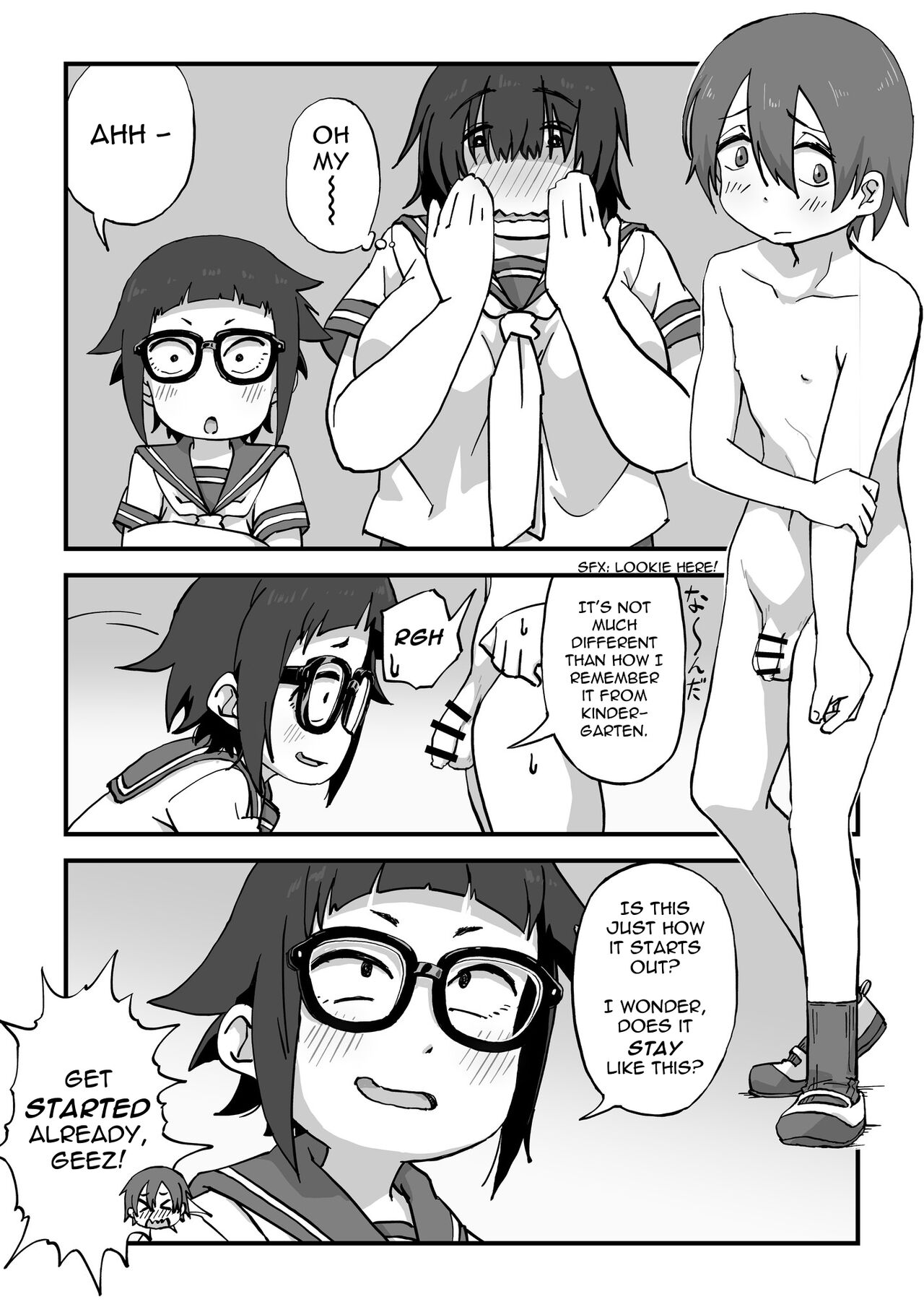 Boku wa Manken Senzoku Nude Model page 6 full
