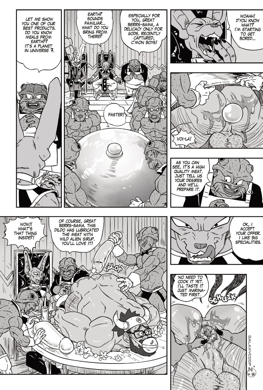 DragonBalls Super Size Chapter 2 page 11 full