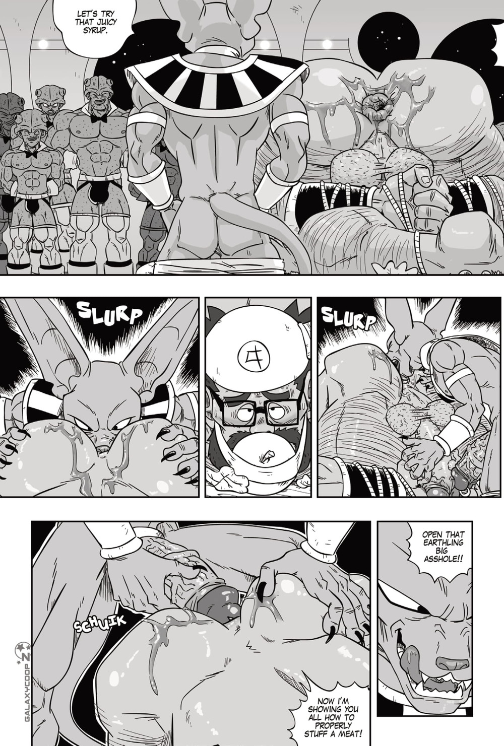 DragonBalls Super Size Chapter 2 page 12 full