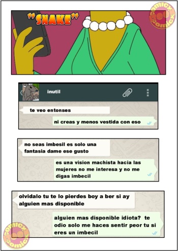 [Itooneaxxx] Snake (The Simpsons) [Spanish] cover