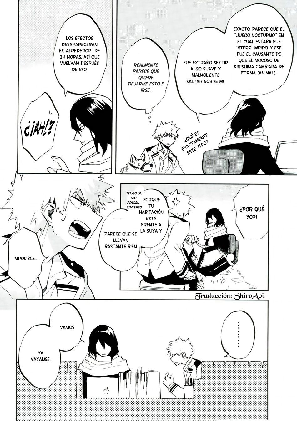 Kedamono yo Iradachi ni Tsume o Fukume page 11 full