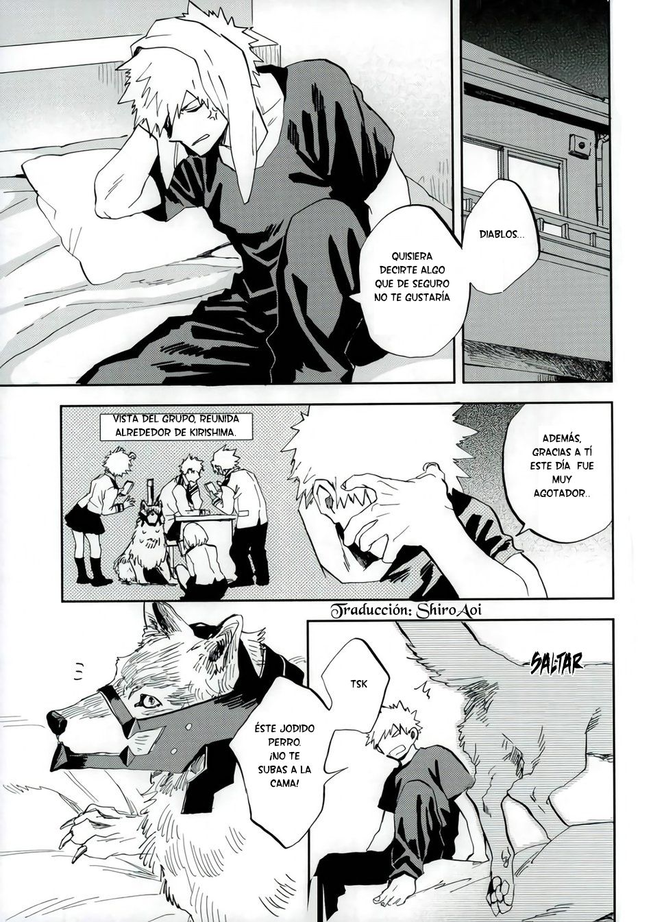 Kedamono yo Iradachi ni Tsume o Fukume page 12 full