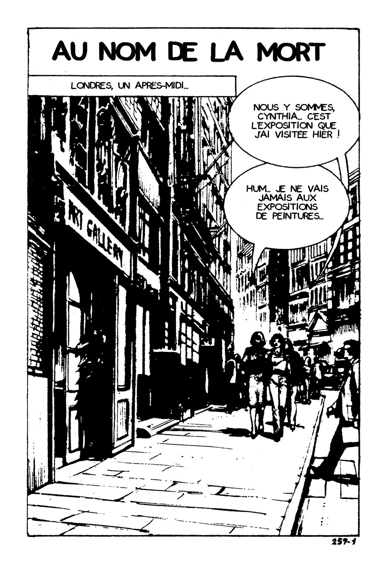 Oltretomba 257  - Au nom de la Mort page 3 full