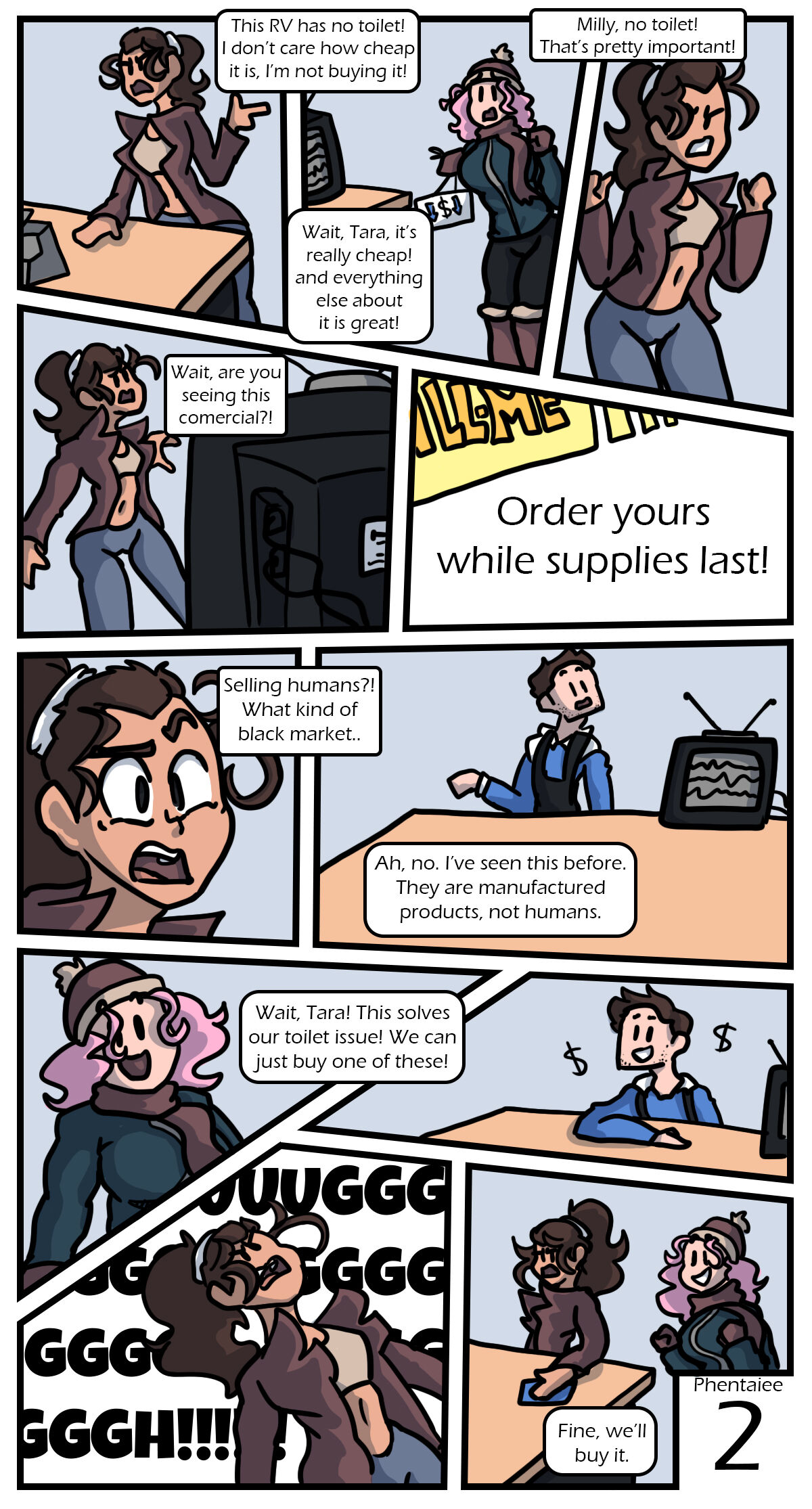 Fill-Me: The Human Toilet page 2 full