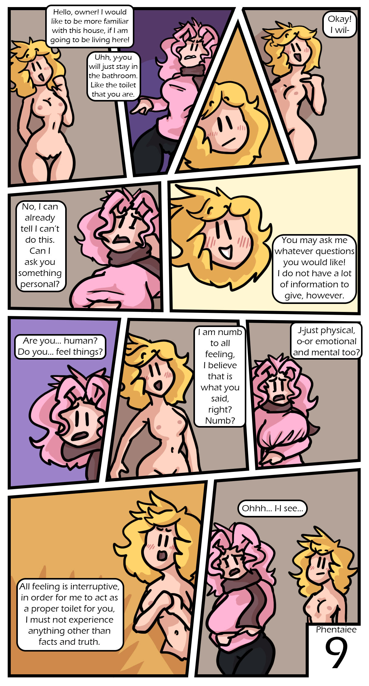Fill-Me: The Human Toilet page 9 full