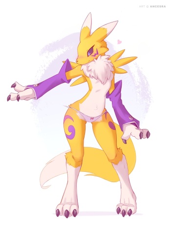 [Ancesra] Curious Renamon 2 cover