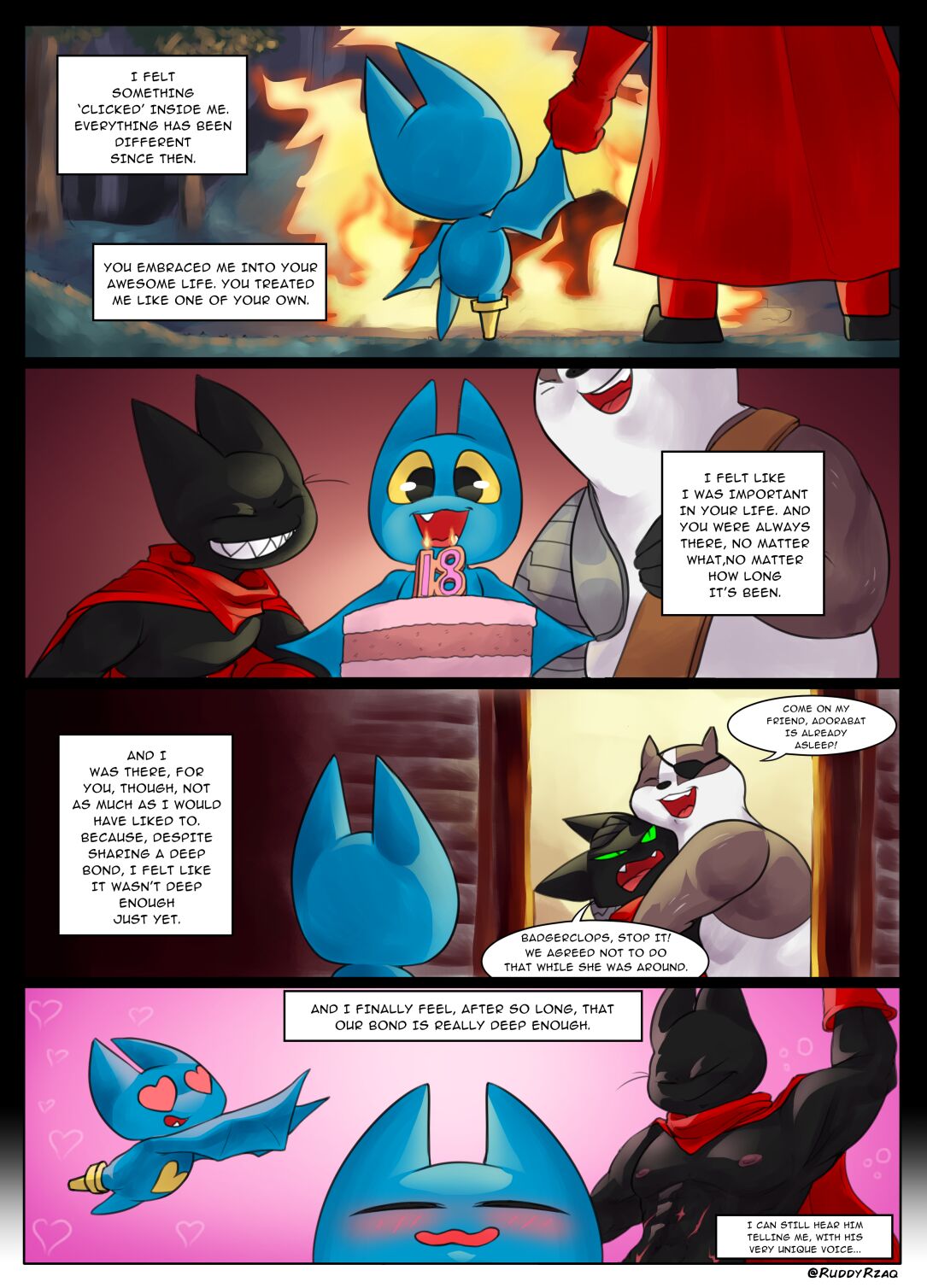 I Love You, Mao Mao / Te Amo, Mao Mao page 5 full