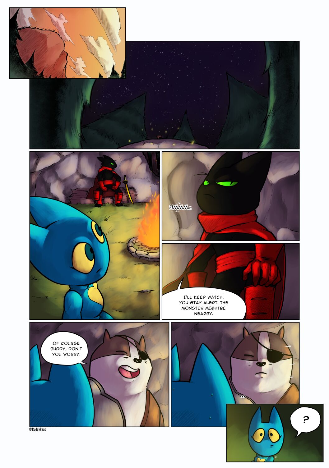 I Love You, Mao Mao / Te Amo, Mao Mao page 7 full