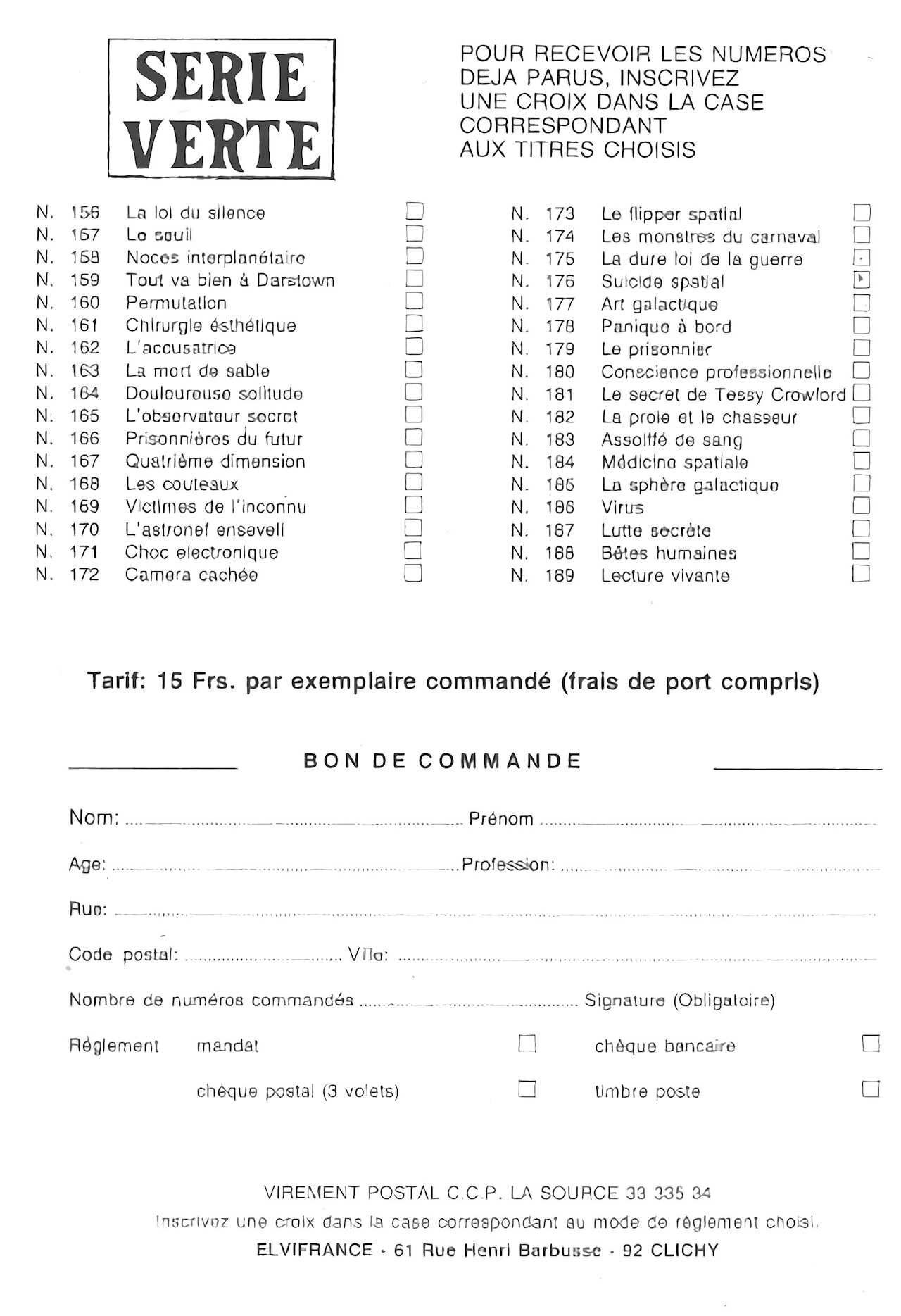 Série Verte 191 - Espionnage Interplanétaire page 5 full