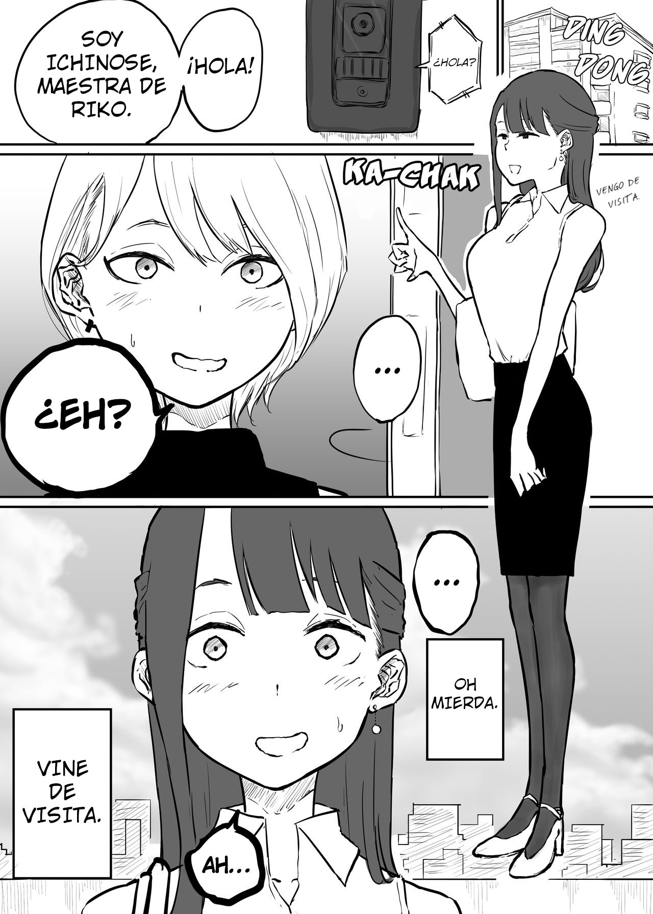 Katei Houmon ni Ittara Oyago-san ga Gakusei Jidai no SeFri datta Ken page 1 full