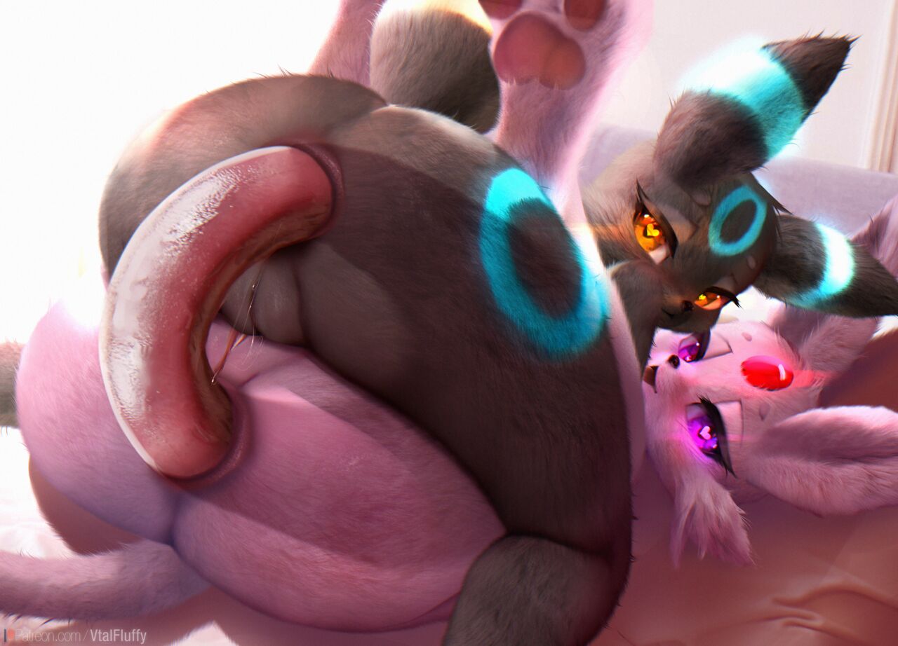 Umbreo & Espeon Stacked Pussies page 10 full