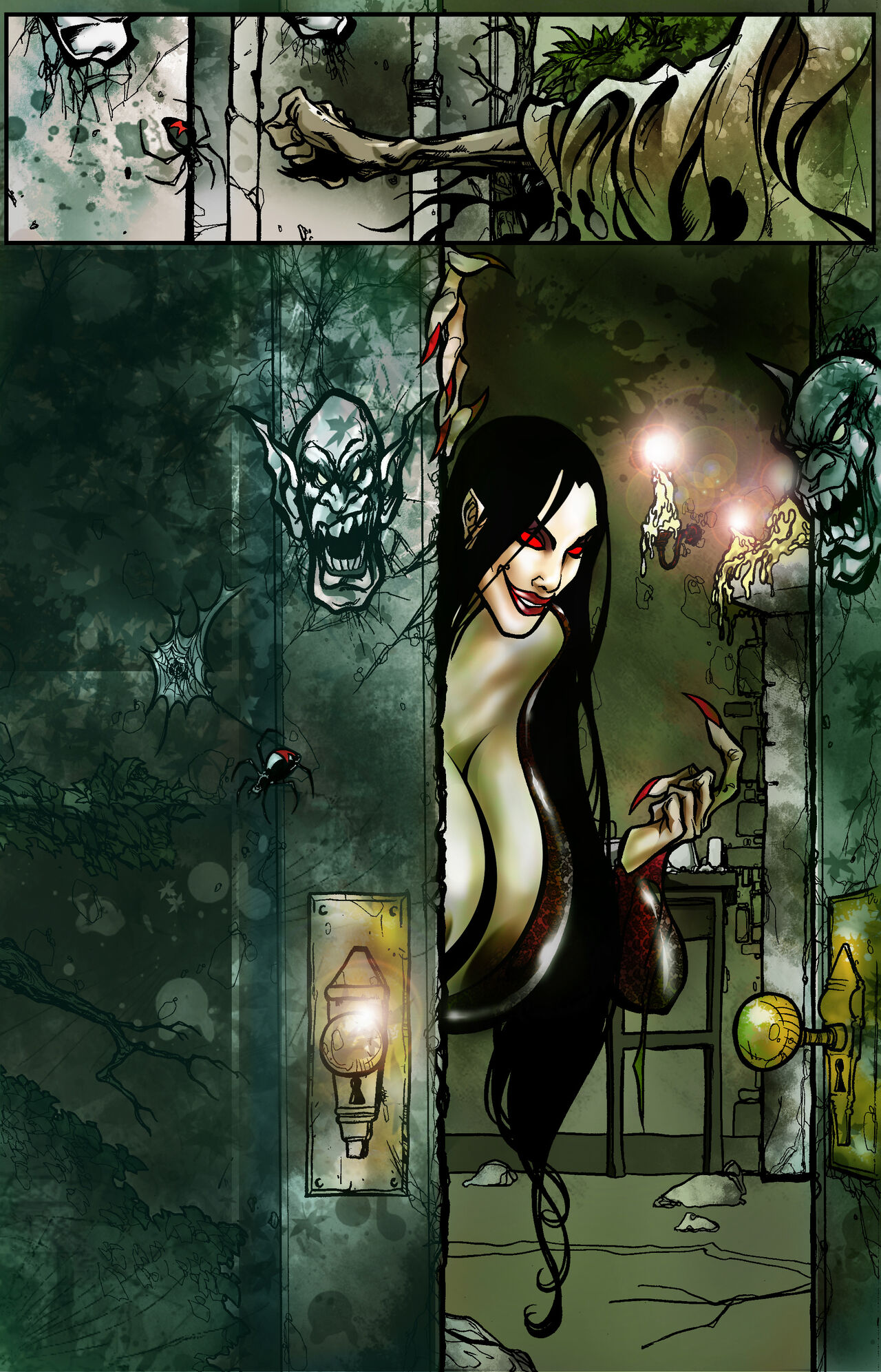 Erotic Horror Tales: Seductress Widow page 4 full