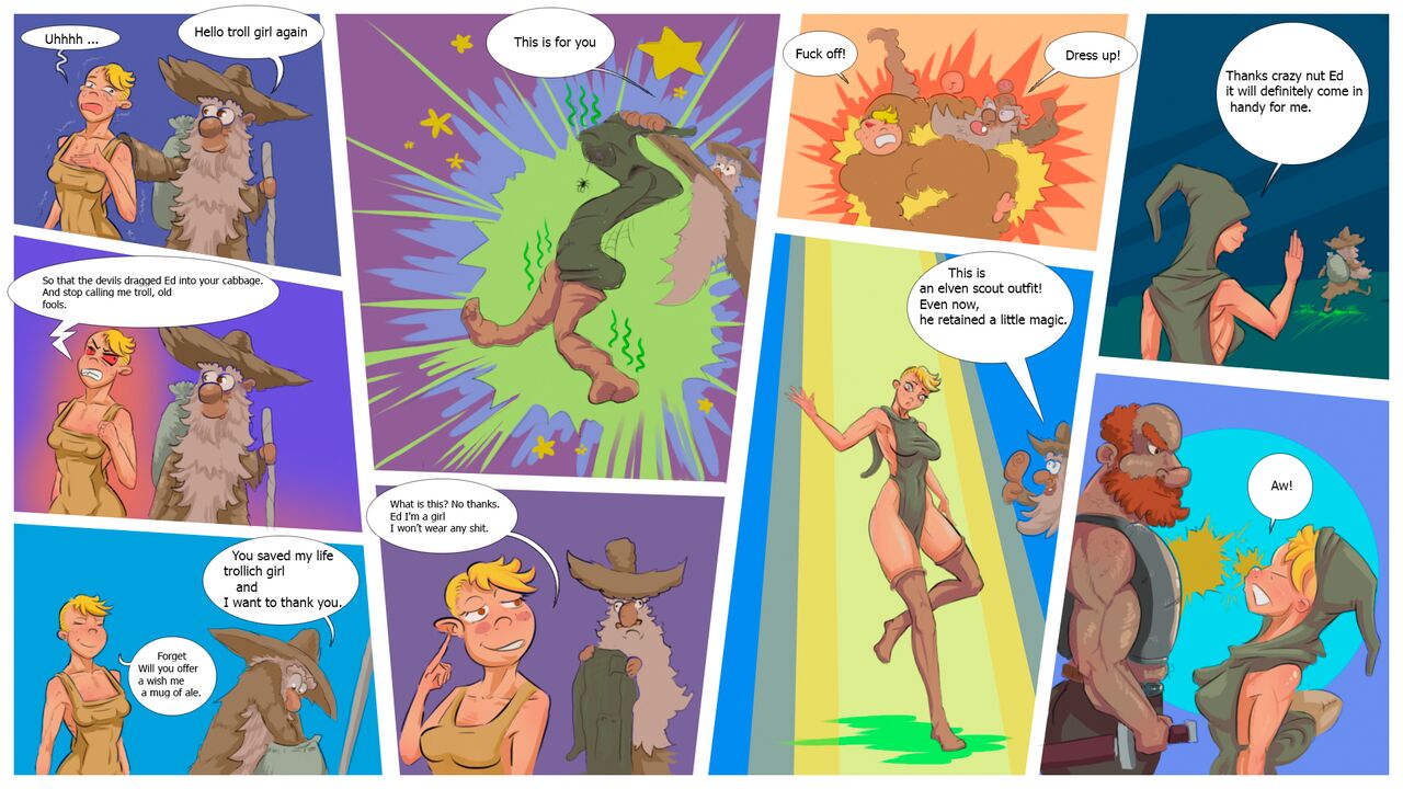 Katia and Dungeon quest! page 11 full