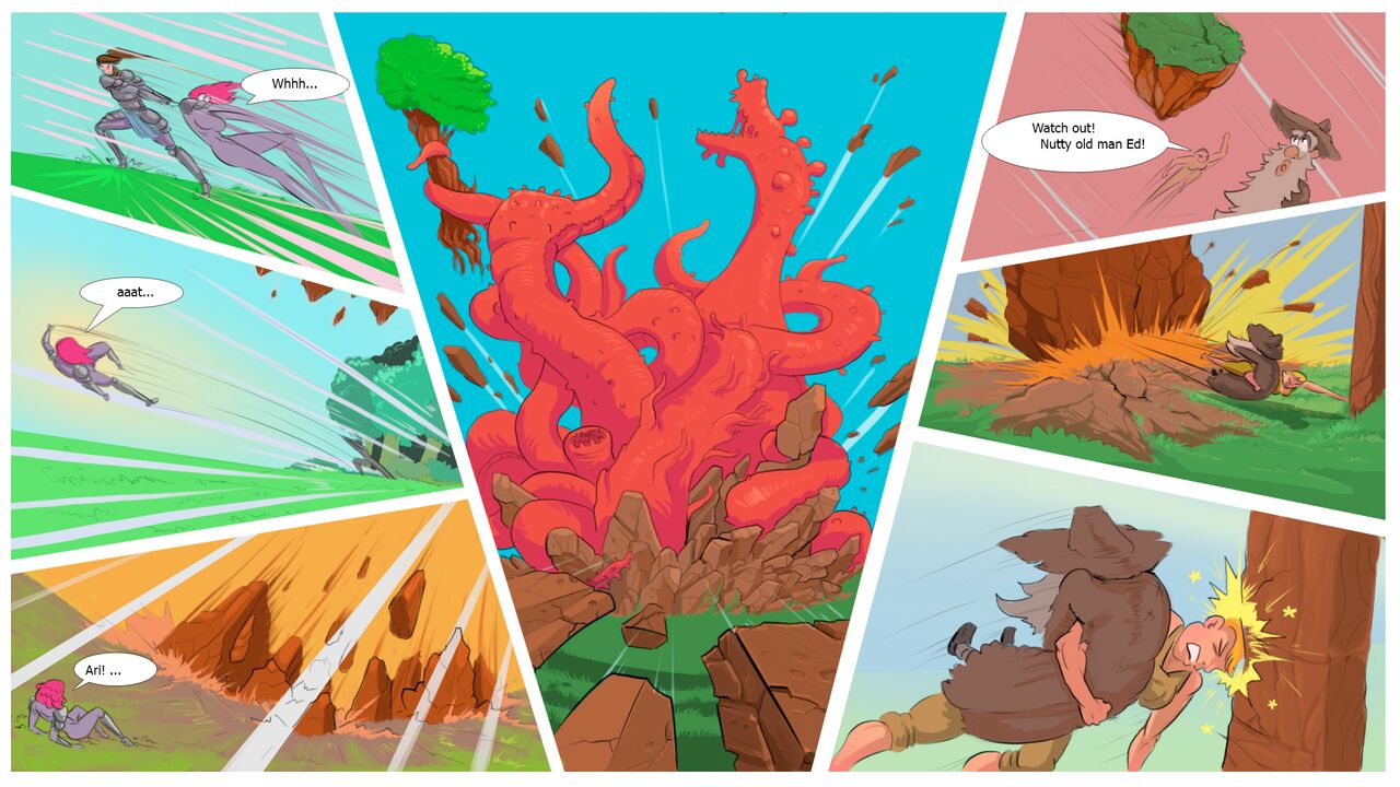 Katia and Dungeon quest! page 7 full