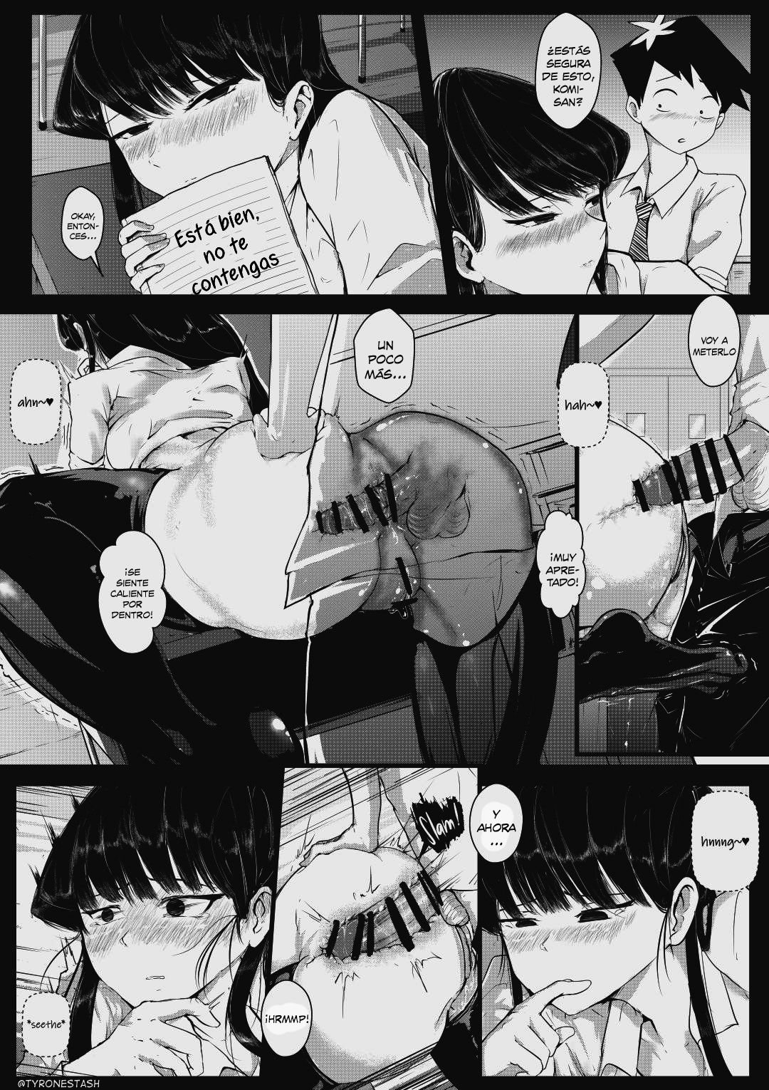 Komi-san Comics page 8 full