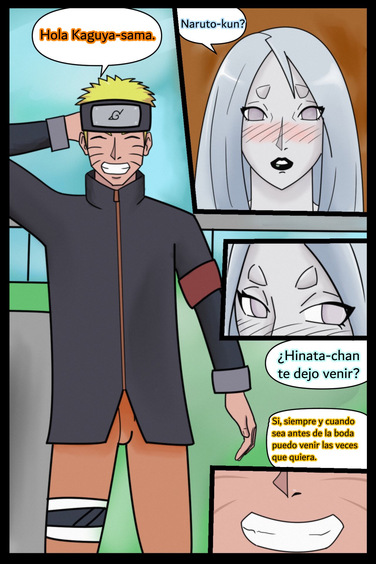 La Salvacion de la Reina Ninja. page 4 full