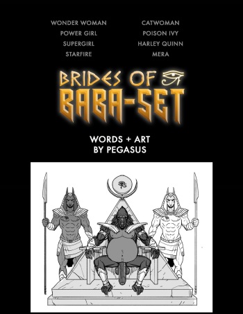 [Pegasus] Brides of Baba-Set (Justice League) cover