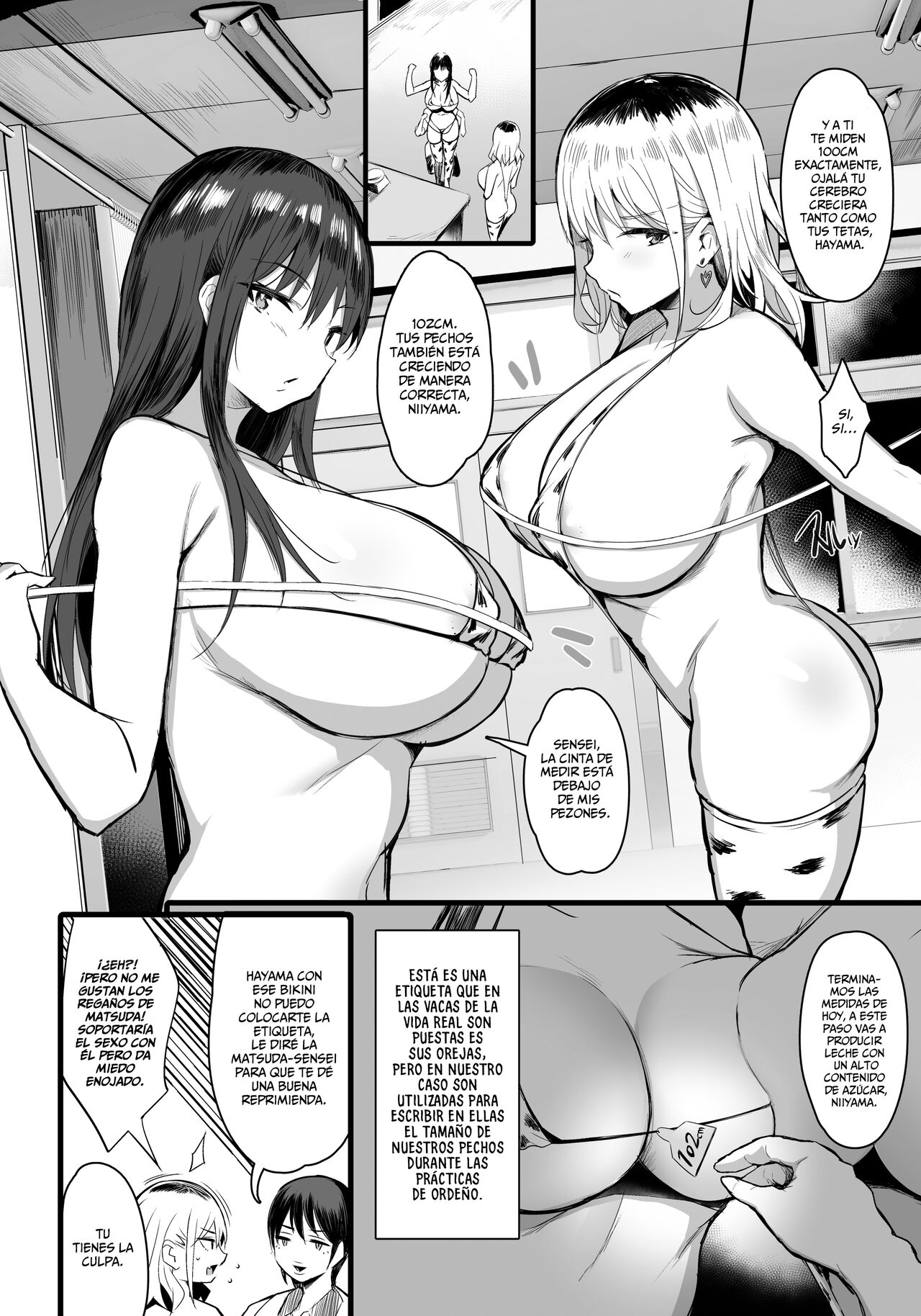 Haramase Sakunyuu Jisshuu | Entrenamiento de Ordeño Concebido page 8 full