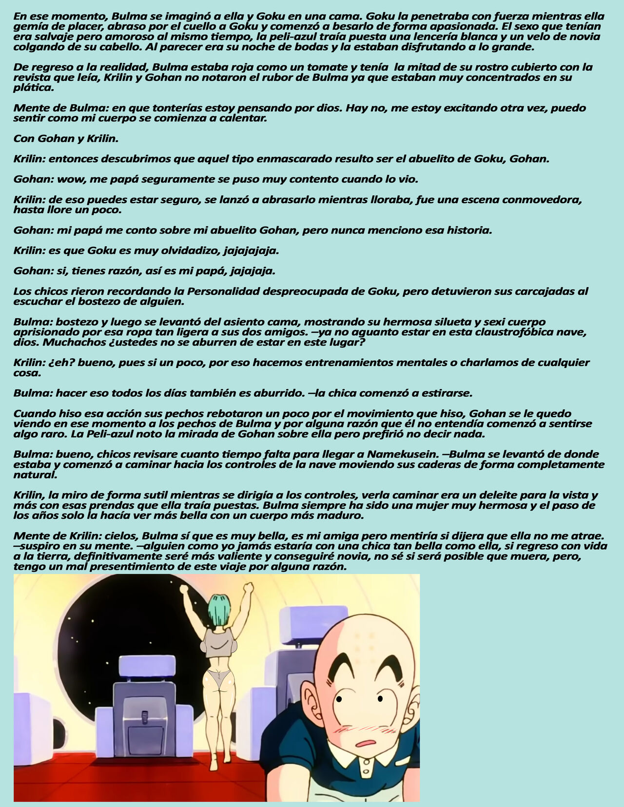 DBZ lujuria Espacial page 6 full