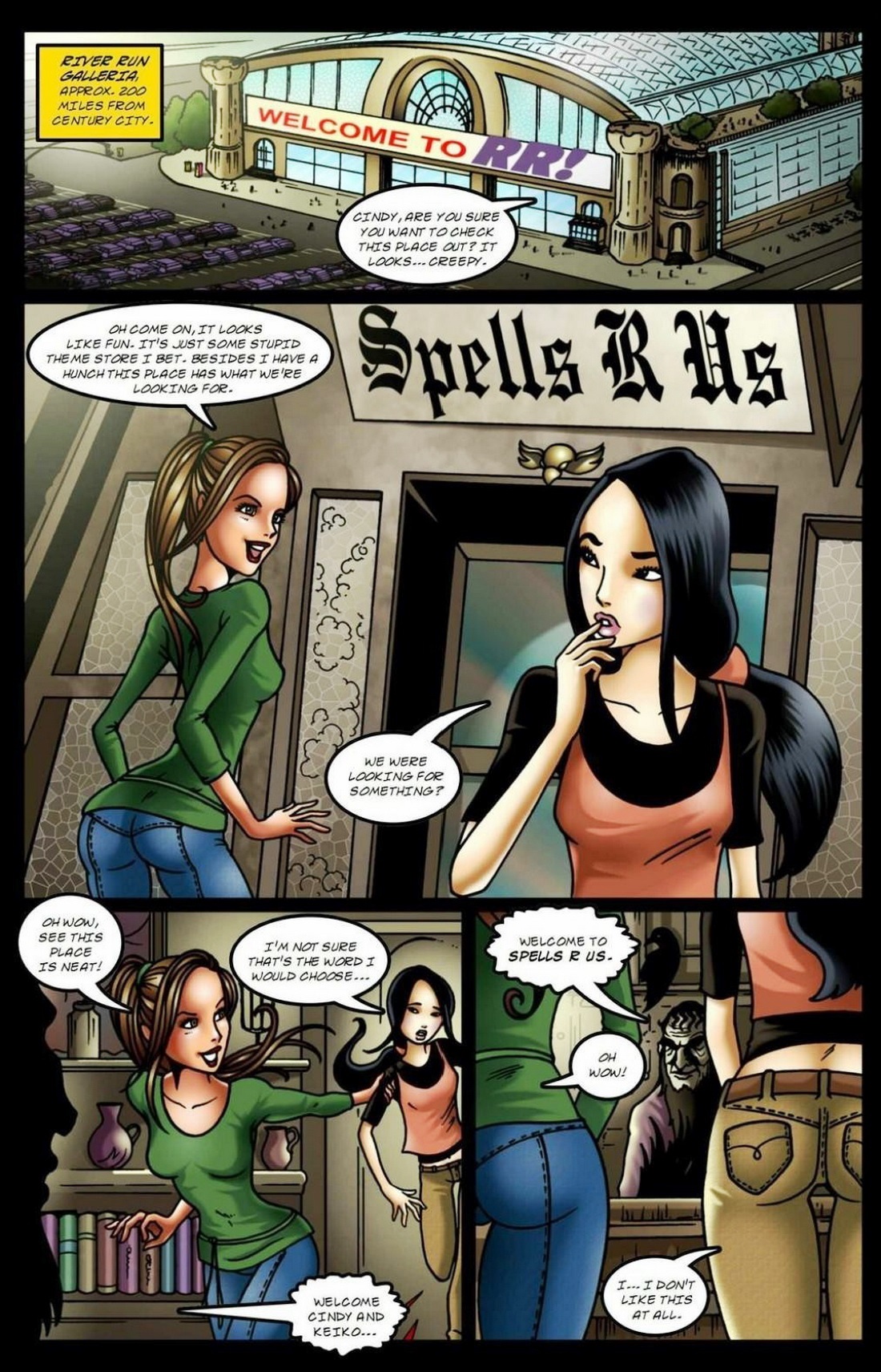BotComics - Spells R Us - All dressed up page 2 full