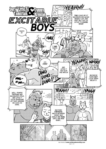 Excitable Boys by Artdecade cover