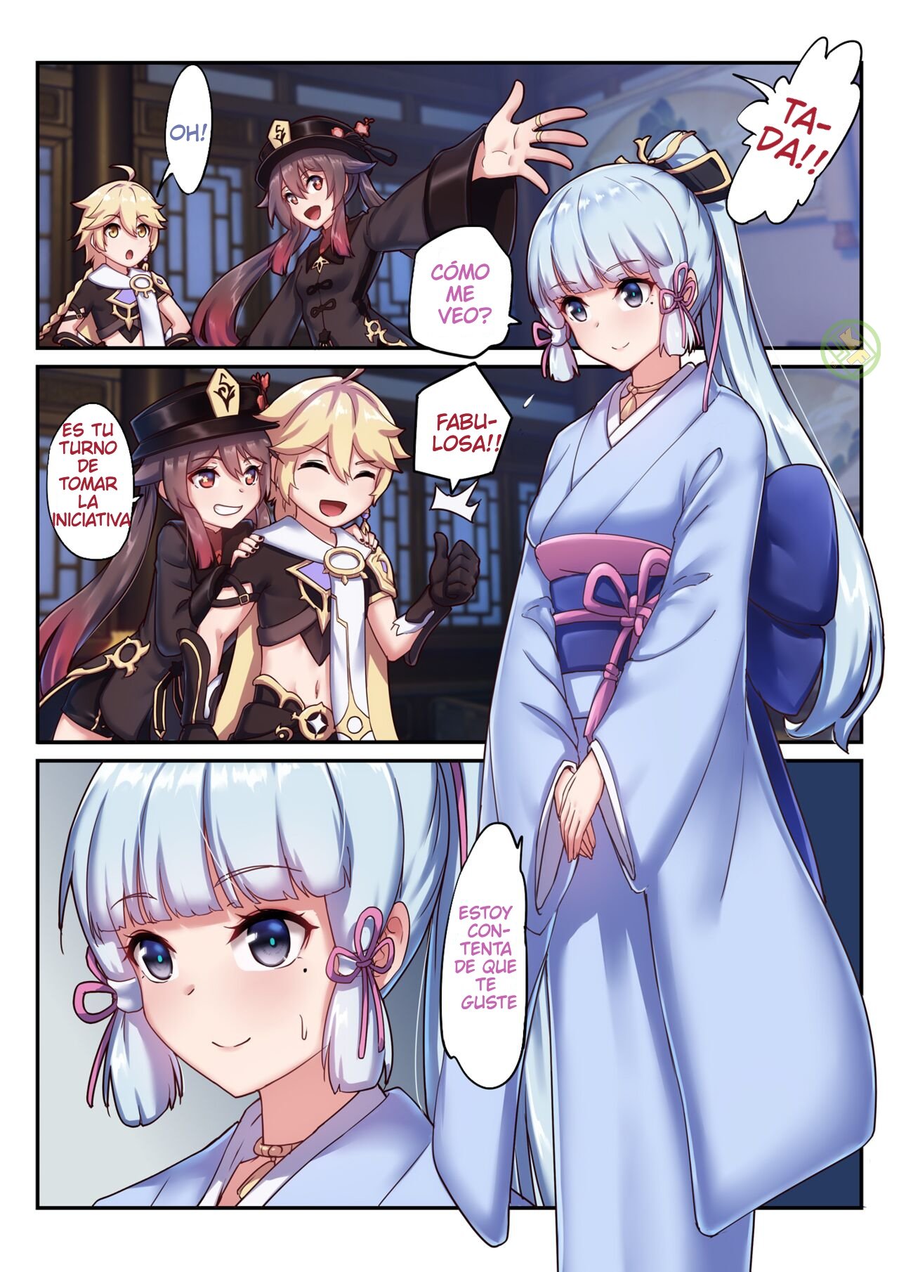 Hutao & Kamisato Ayaka page 2 full