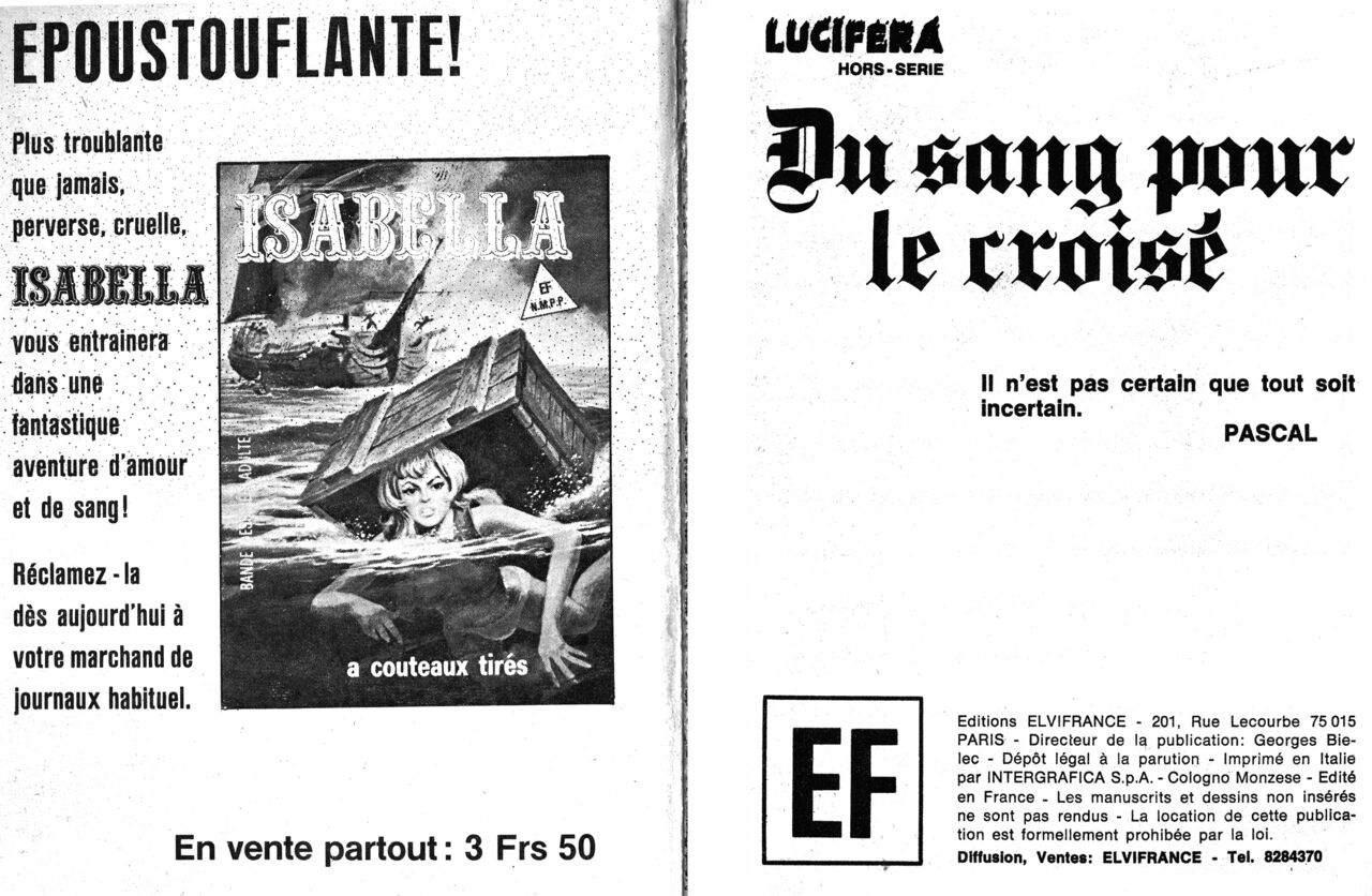 Hors-Série Bleue A06 - Du sang pour le croisé page 2 full