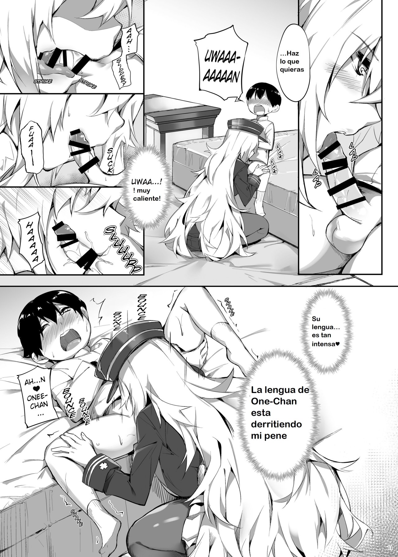 Zeppelin no Shota Aiyoku Hogo | Zeppelin's Lewd Shota Babysitting page 11 full