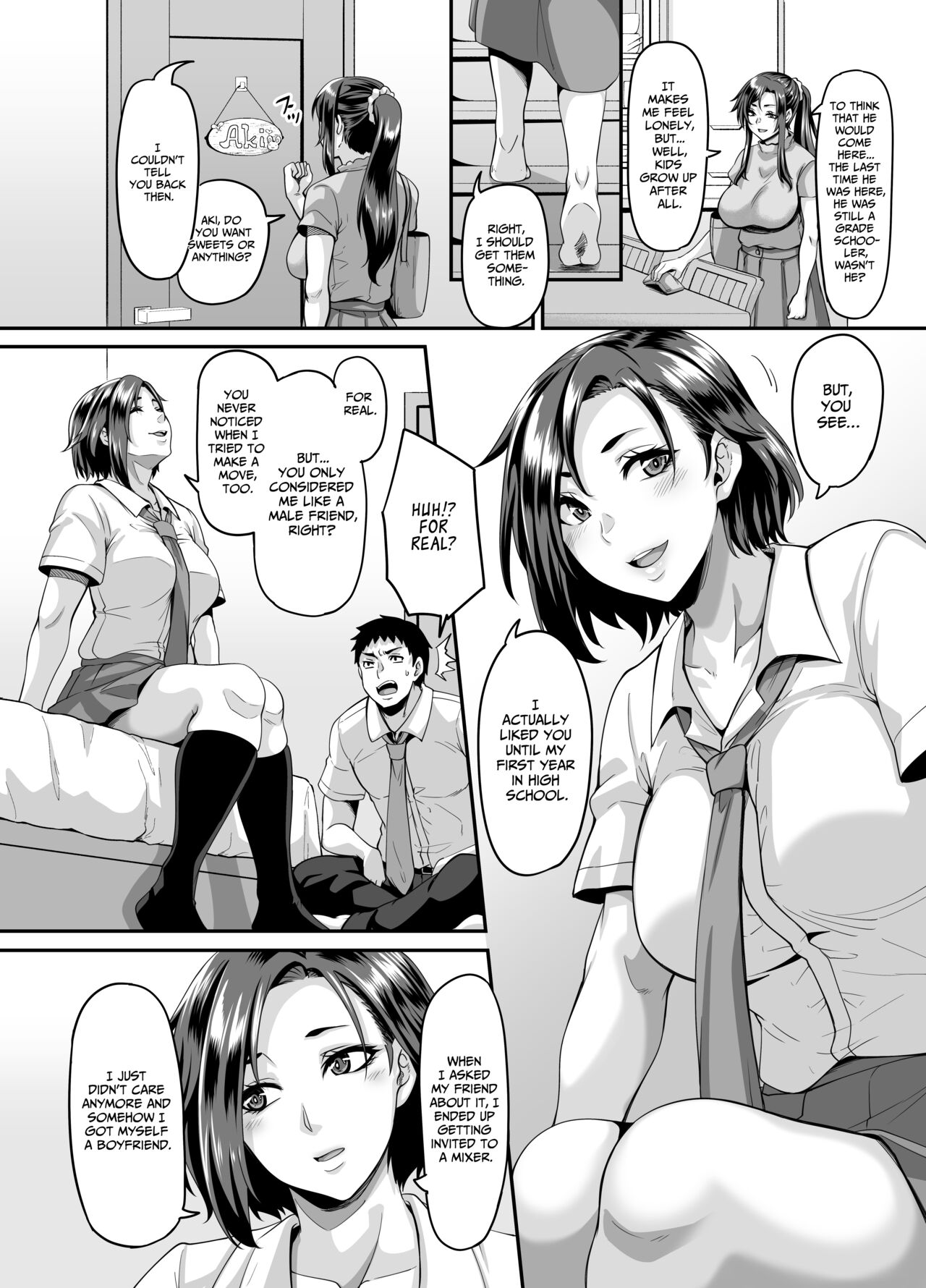 Sukebena musume no otoshi-kata dosukebena obasan ga shikonde ageru | A slutty old lady will tell how to make her slutty daughter fall for you page 5 full