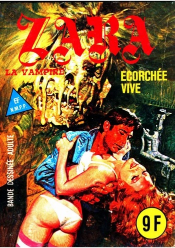 Zara la Vampire 092 - Ecorchée vive (1983) [French] cover