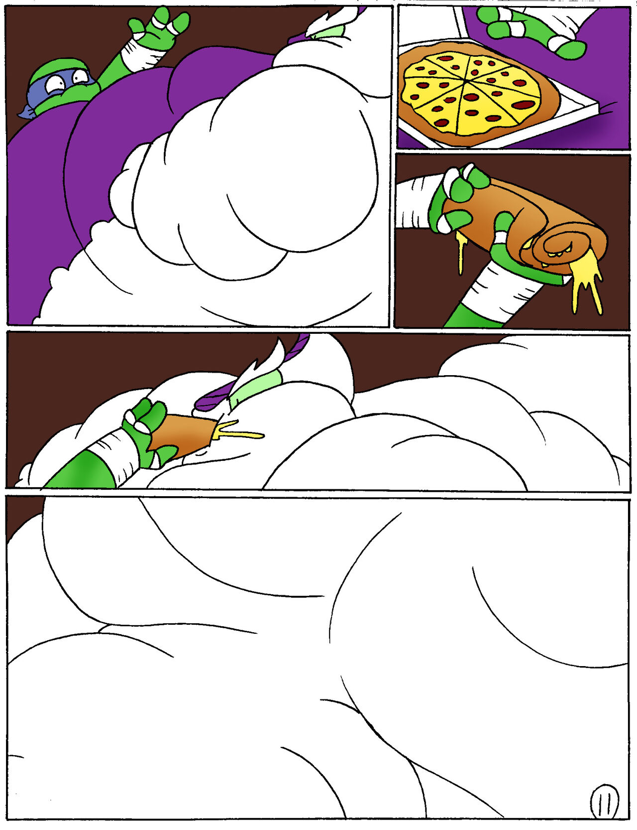 Karai's pizza party page 11 full