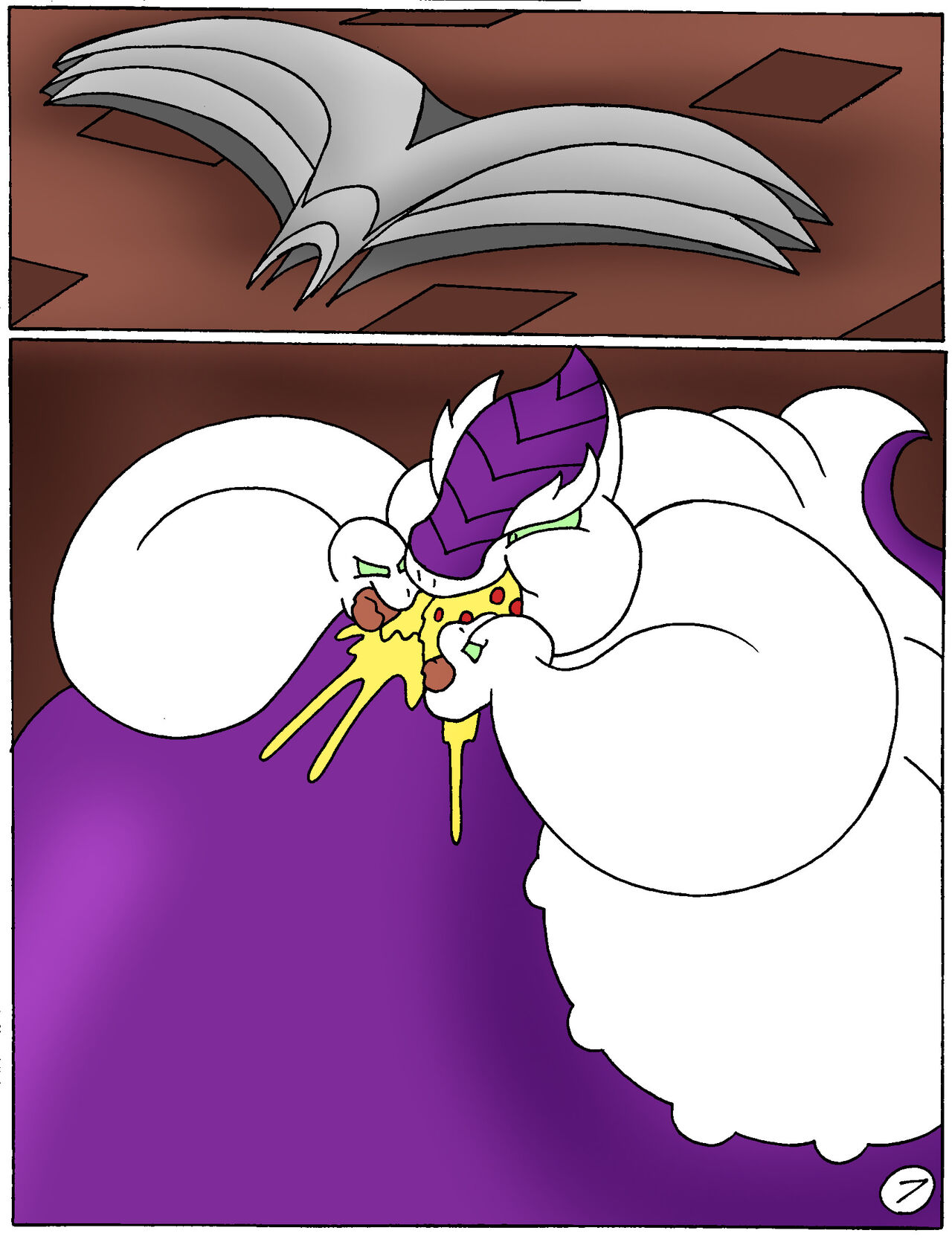 Karai's pizza party page 7 full