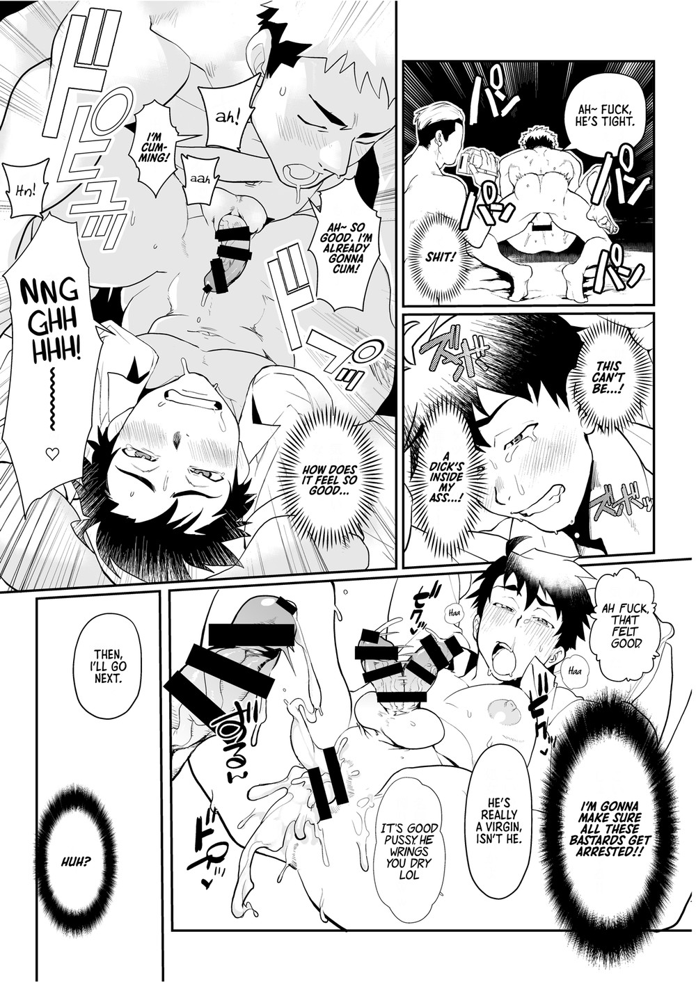 Keikan Ryoujoku ~Sennyuu Sousa de Shoutai ga Barete...~ | Rape of a Police Officer page 10 full