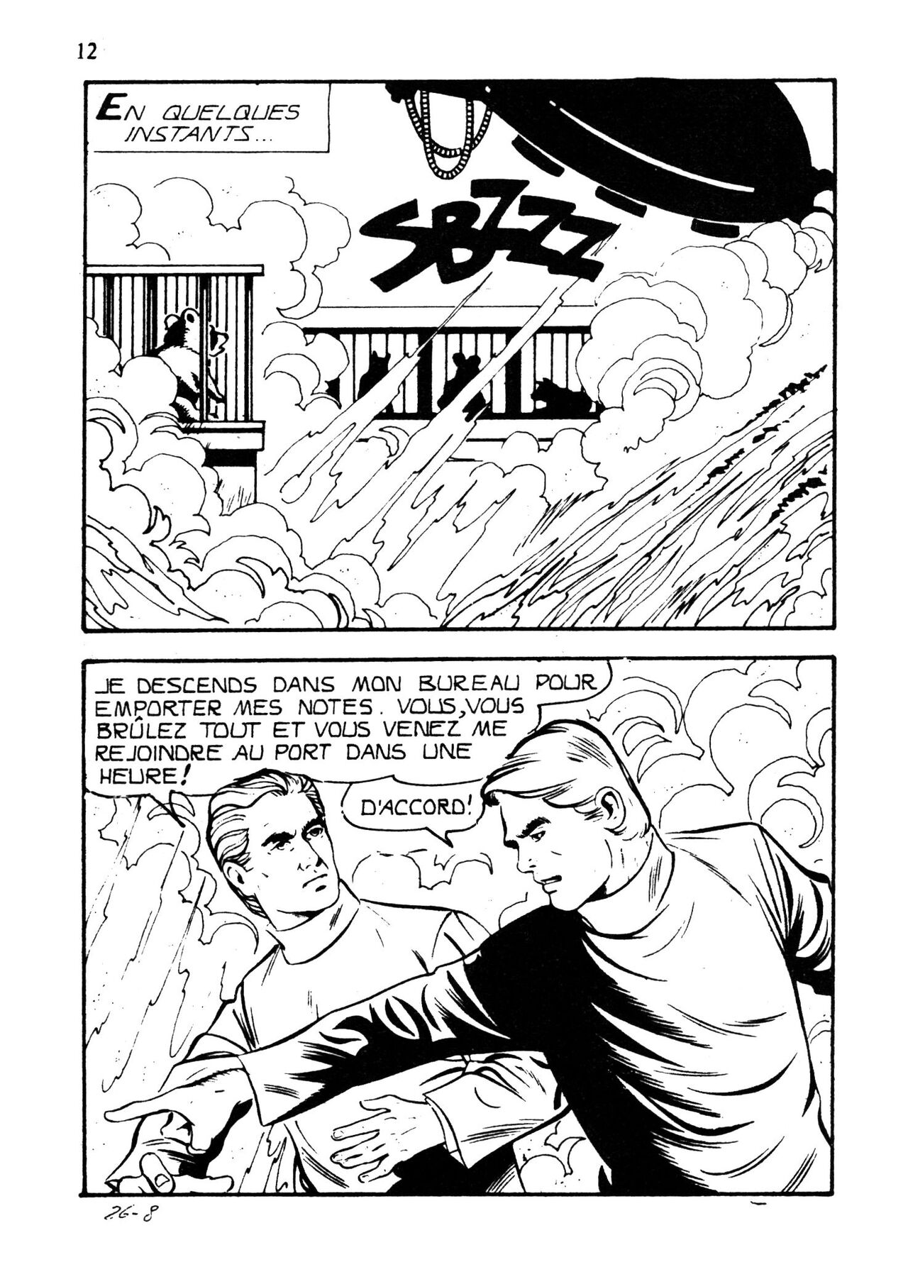 Elvifrance - Série bleue -  025 - Le sperme de la mort page 12 full