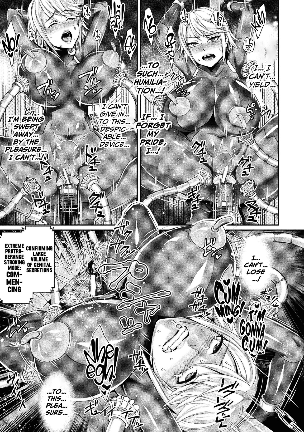 Bounty Hunter Blue ~Torawareshi Kikai Kangoku~ | Bounty Hunter Blue ~Machine Rape-Prison Capture~ page 11 full