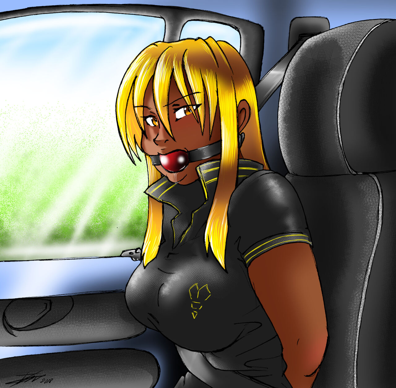 Chained Beauties page 9 full