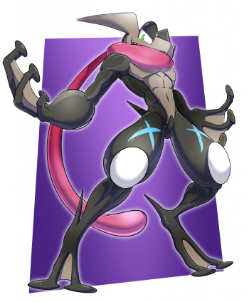 [Kikunyi] Evil Greninja × Goodra (Pokemon) cover