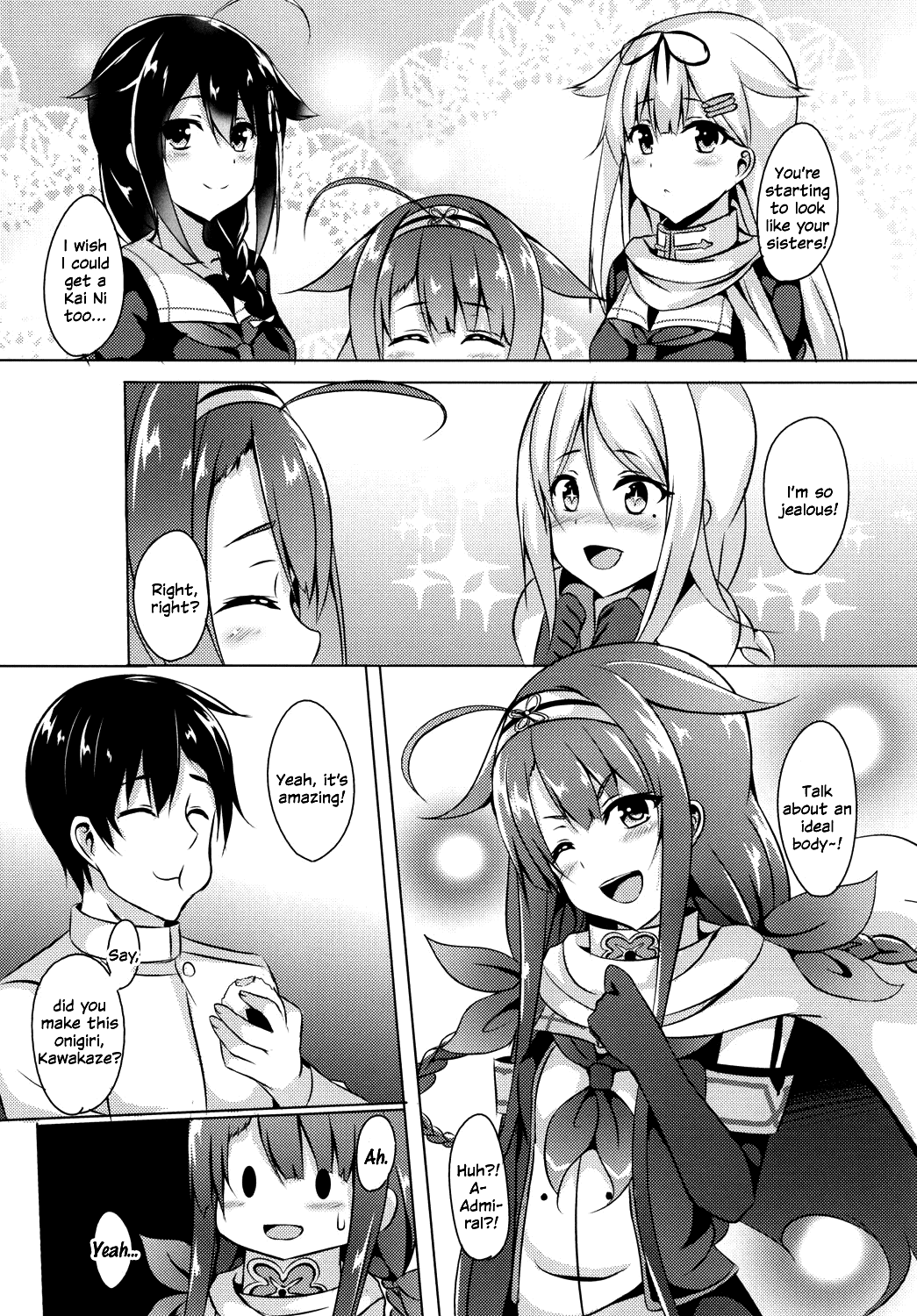 Motto! Kawakaze, Ganbarimasu! | Harder! Kawakaze, Work Harder! page 6 full