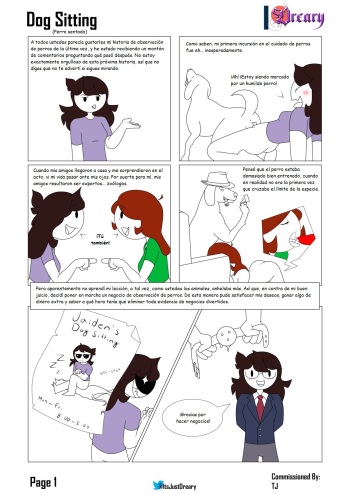 [Dreary] Dog Sitting (Spanish) [SteamWolf54] cover