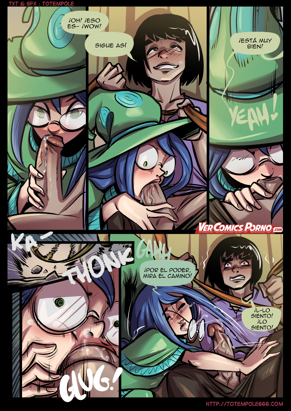 The Cummoner #24 - Bent on Mischief page 8 full