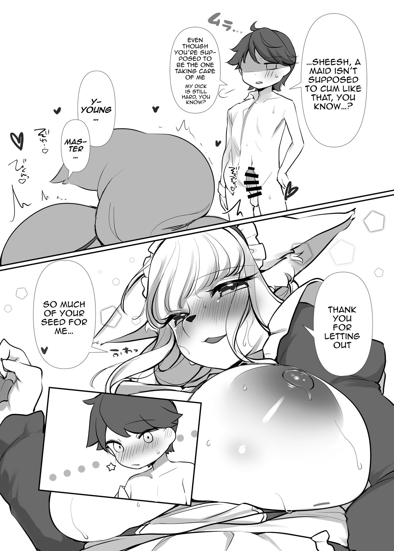 Uchi no Kemo Maid Hatsujouki no you desu | It Seems My Fox Girl Maid Is In Heat page 12 full