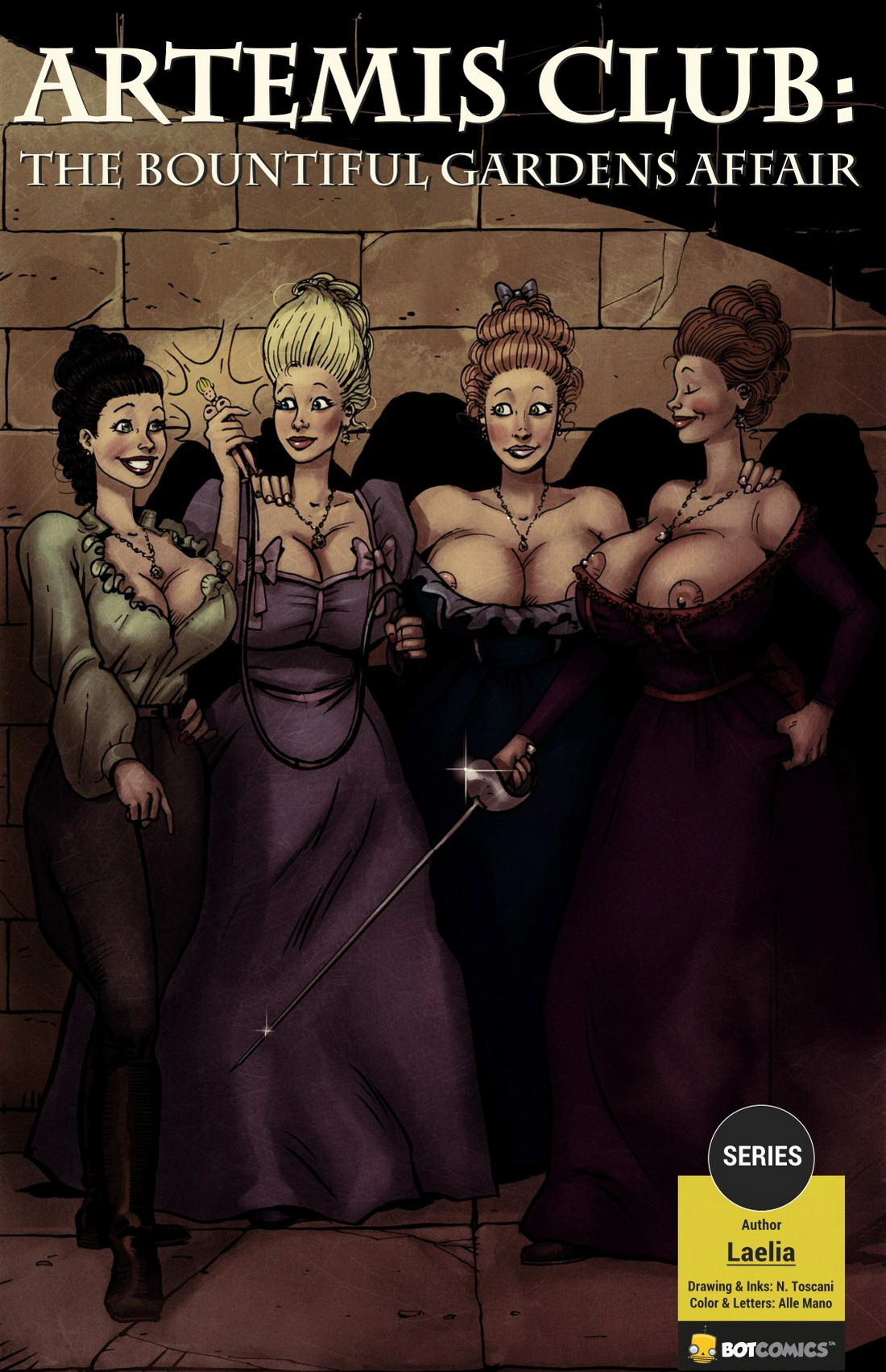 BotComics - Artemis Club- The Bountiful Gardens Affair page 1 full