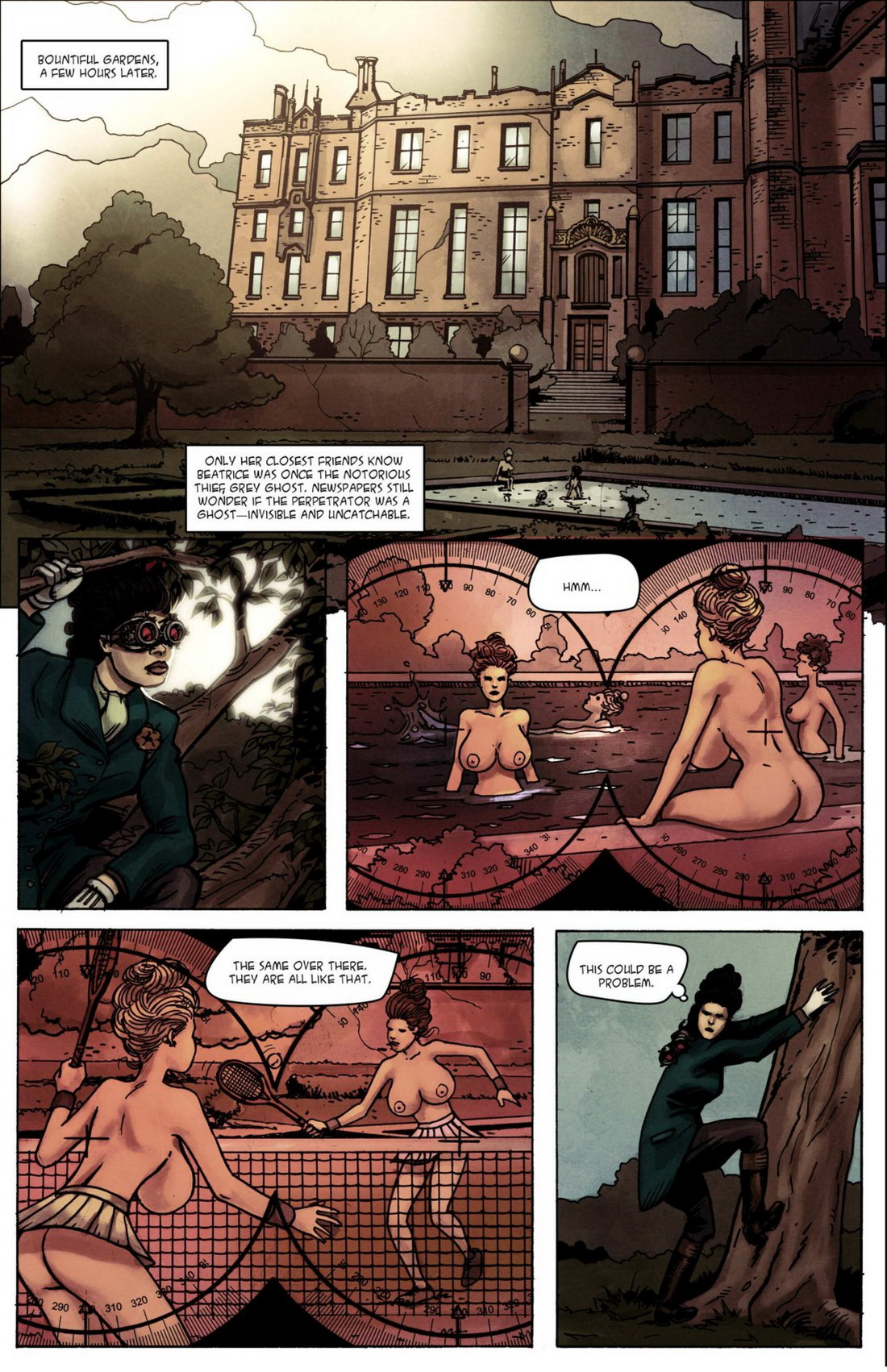 BotComics - Artemis Club- The Bountiful Gardens Affair page 4 full