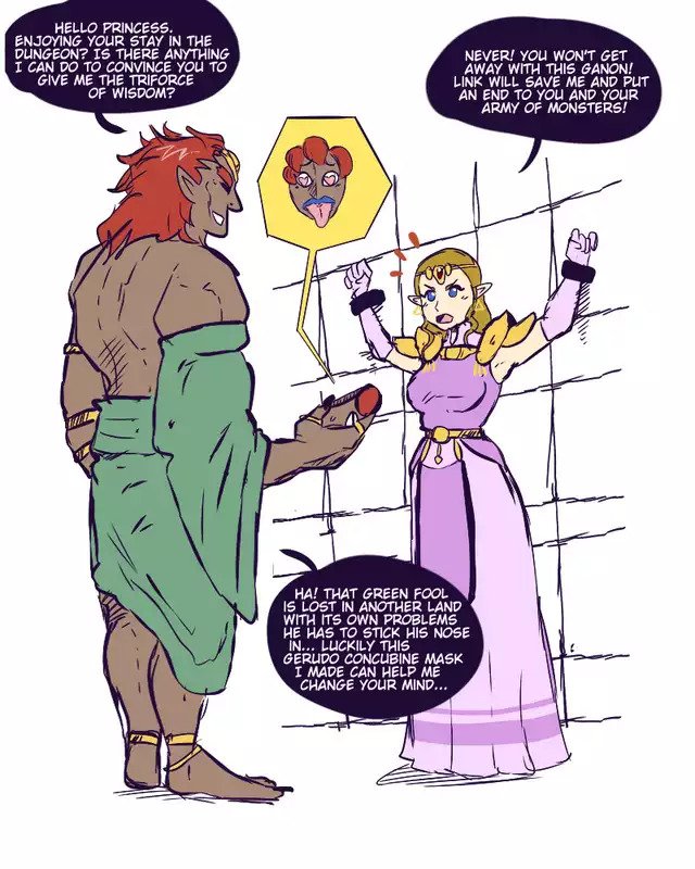 Gerudo Concubine Mask page 1 full