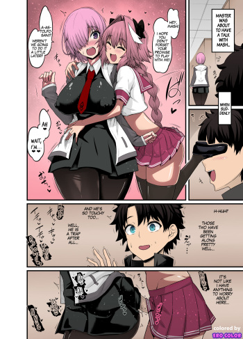 [Ankoman] Mash, Astolfo to Nakayoku Naru (Fate/Grand Order) [English][Colorized][Erocolor] cover