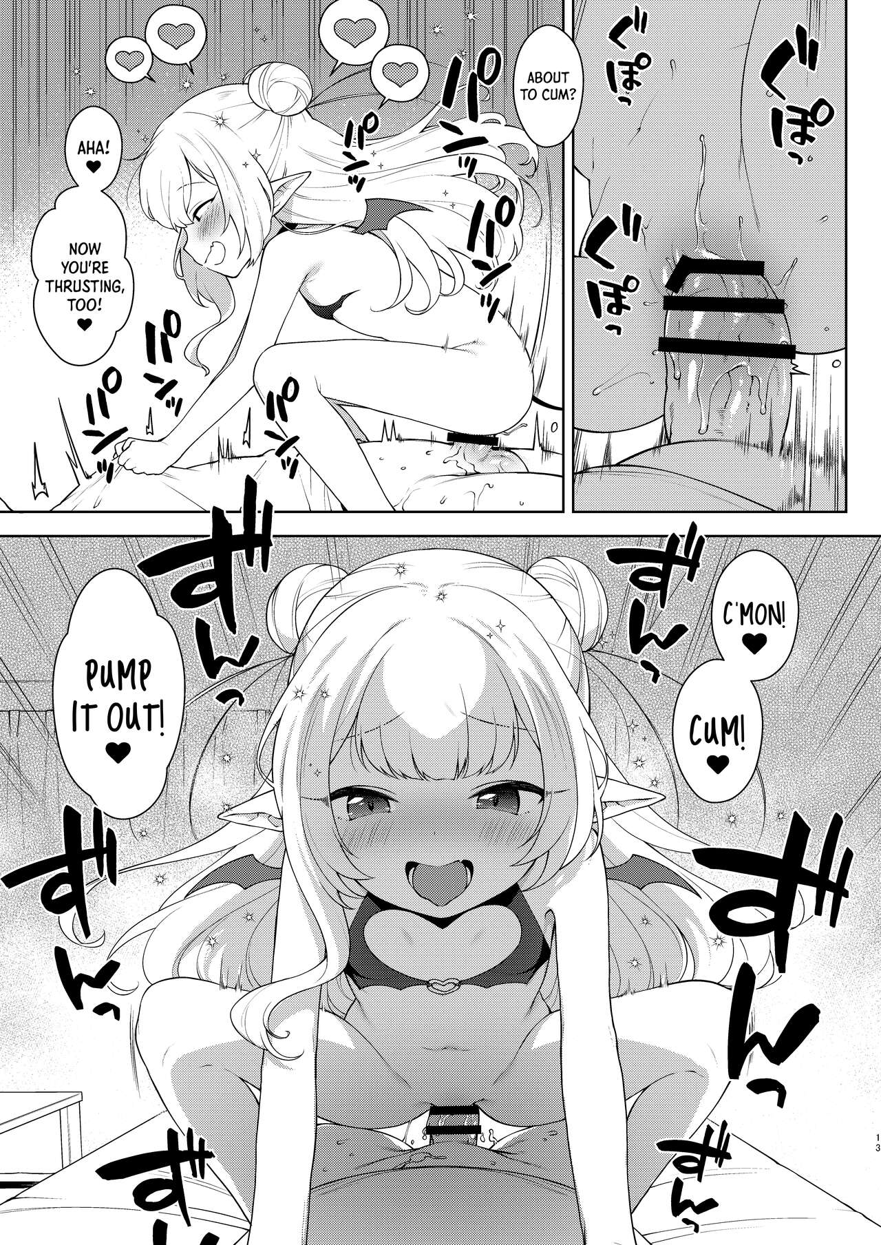 Chibi Succu Shiko Life | A Life of Getting Jerked Off by a Tiny Succubus page 12 full