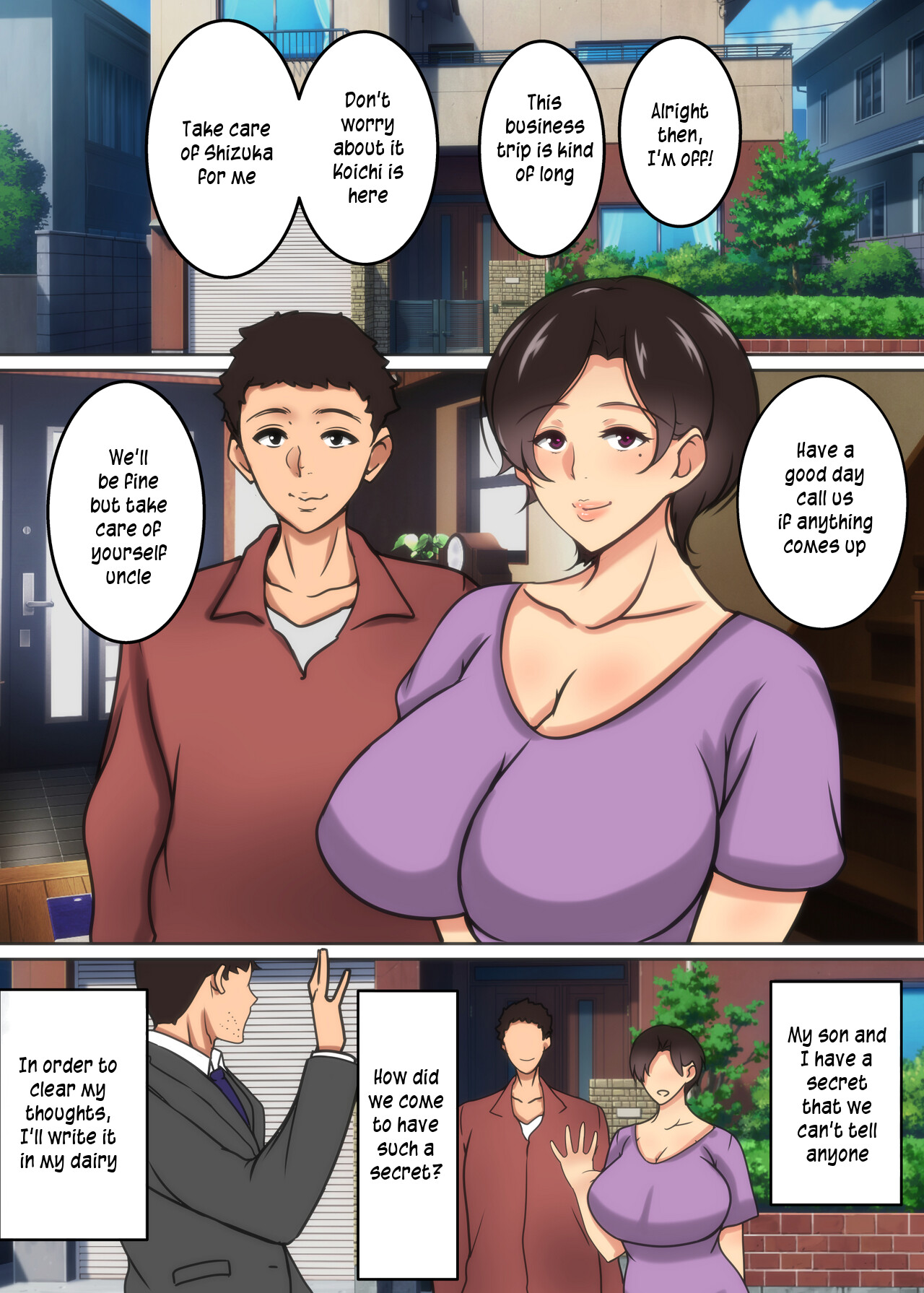 Haha ga Midara ni Aegu Toki | When mother moans lustfully page 2 full