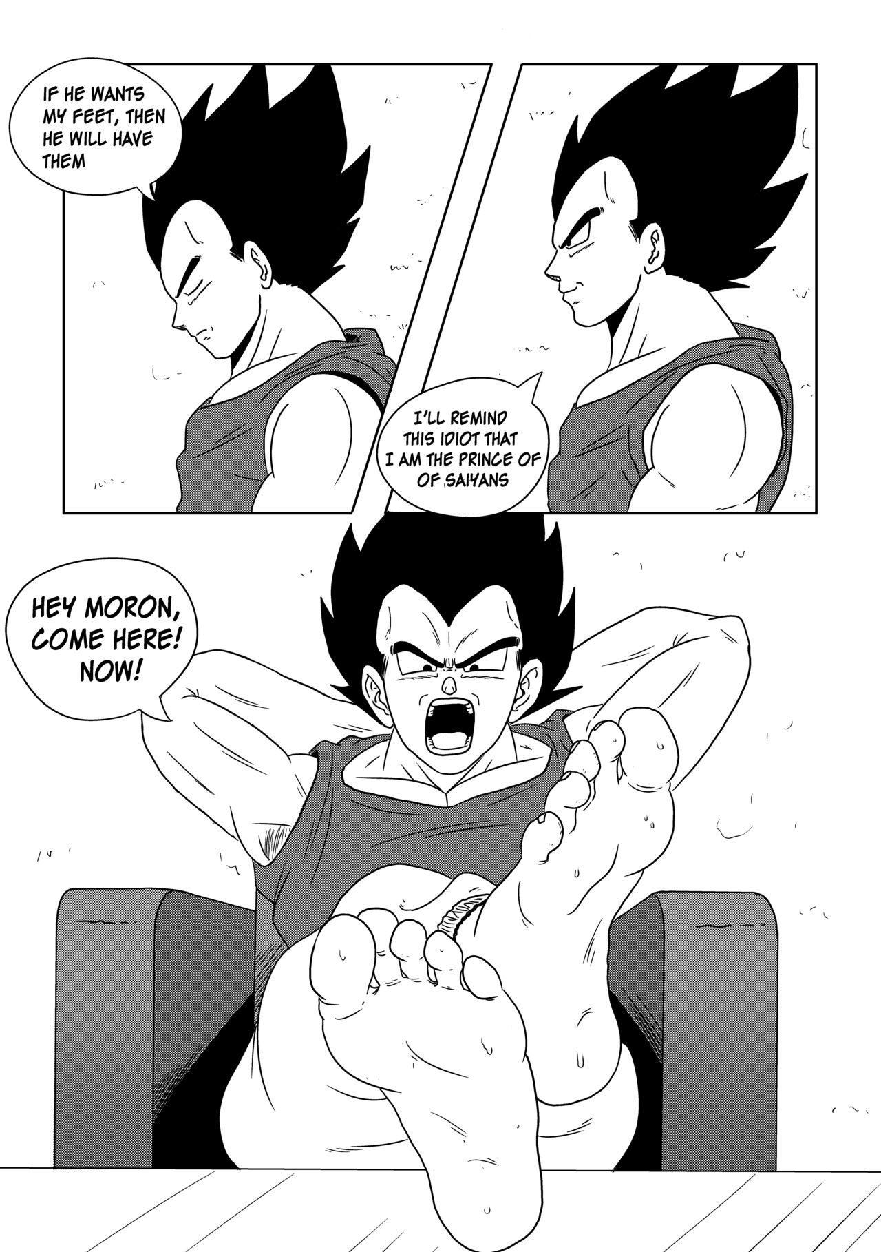 Vegeta - The paradise in his feet page 11 full