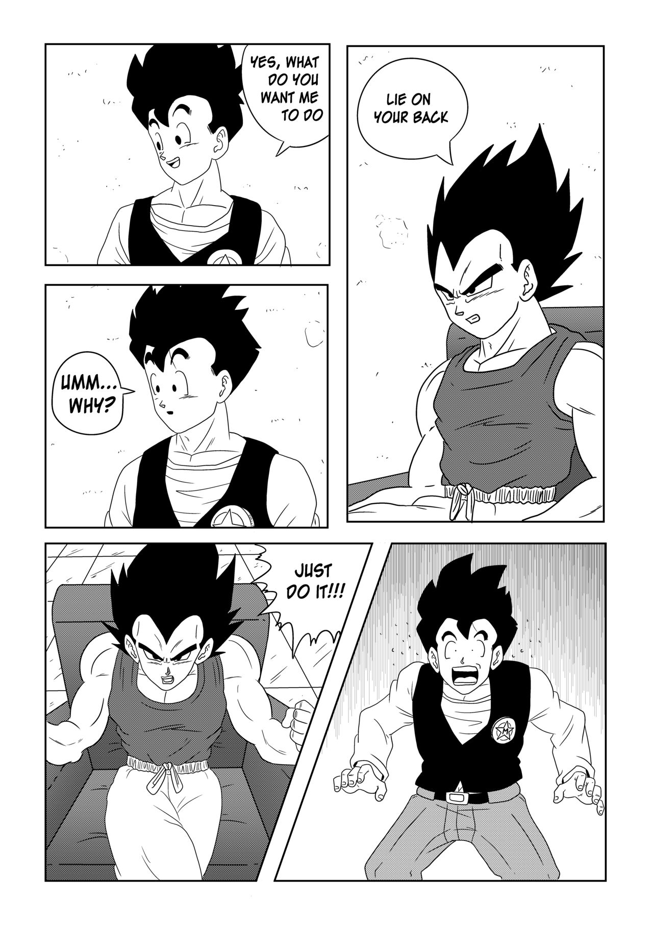 Vegeta - The paradise in his feet page 12 full