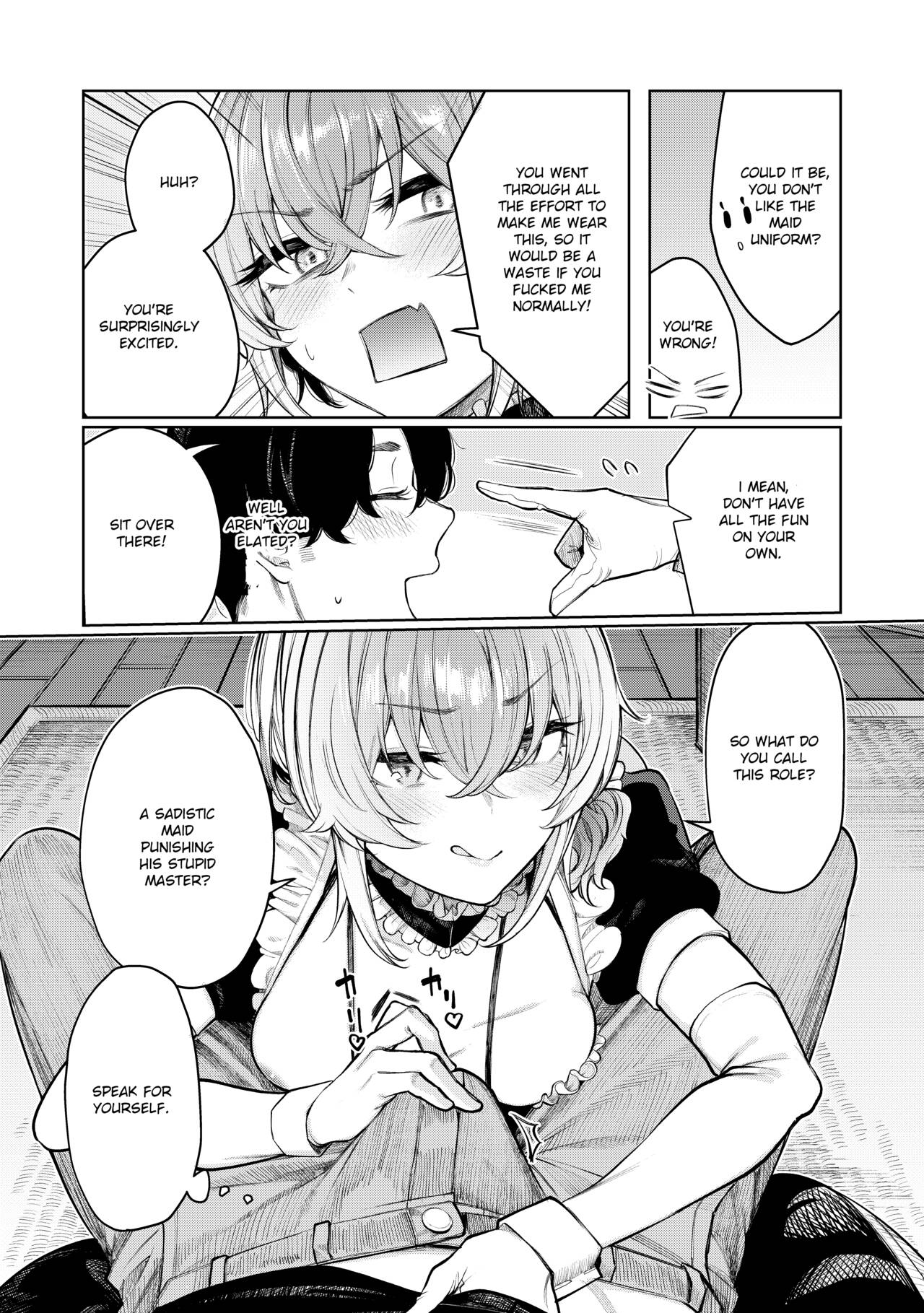 Furyouppoi Kanojo to Daradara Cosplay kusu. page 11 full